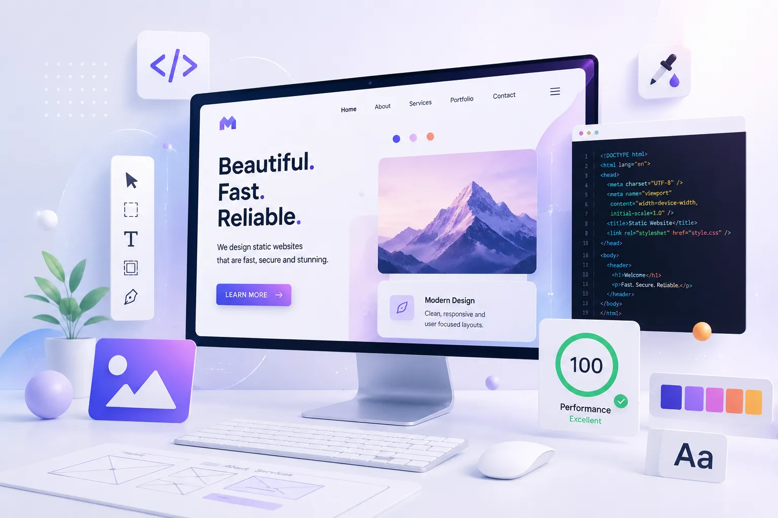 Static Web Designing
